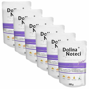 Dolina Noteci Premium Junior Small Breed Rabbit Liver & Deer Tongues 6 x 100 g
