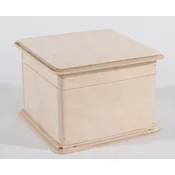 Lesena škatlica Pentart, 14 x 14 cm