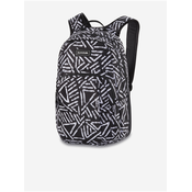 White-Black Womens Patterned Backpack Dakine Campus Medium 25 L - Womens