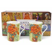 Komplet porcelanastih skodelic Maki - Vincent van Gogh, 290 ml, za darilo