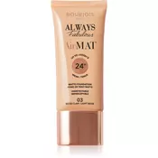 Bourjois Air Mat matirajoči tekoči puder odtenek 03 Light Beige 30 ml