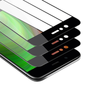 Cadorabo CADORABO Huawei NOVA 2 - Zaščitna folija v transparentno s čarno - 3-pack Kaljeno steklo za zaščito zaslona s trdoto 9H in 3D dotikom, (20547855)