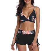 PONCEAU dvodelni bikini push-up komplet - S