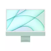 Apple 24-inch iMac with Retina 4.5K display: Apple M1 chip with 8-core CPU and 8-core GPU, 256GB - Green