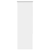 Vidaxl Rolo zatemnjena bela 40x175cm tkanina širina 35,7cm poliester