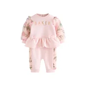Baker by Ted Baker Pajac/bodi zelena/roza