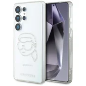 1 to 3 Etui Karl Lagerfeld Z Rhinestamni Logo Karl Head Za Samsung Galaxy S25 Ultra