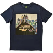 The Beatles Majica Yellow Submarine Album Cover Unisex Denim Blue S