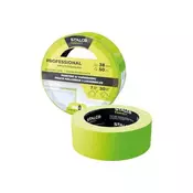 STALCO Maskirni trak S-76658, notranja ZELENA, 38 mm x 50 m, ODLIČNA