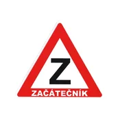 Beginner Sticker (white-red)