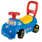 Odrážalo in hodulja 2v1 Paw Patrol Avto Ride On Smoby ergonomski s naslonjalom in shranjevalno škatlo pod sedežem od 10 mes