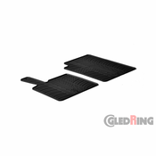 Rubber Car Mats Smart Fortwo 2007-2014