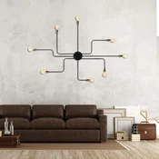 Opviq Zidna lampa E27 Max 40W, Crno-Bronzana
