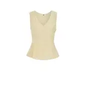 WE Fashion Top  pastelno rumena