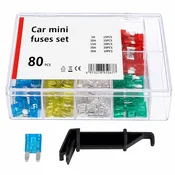 Car 888 Accessories Set mini osiguraca sa alatom za vadenje, 80 komada