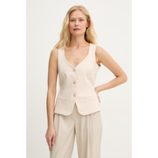 Guess Telovnik W6GH49 W1895 Bež Slim Fit