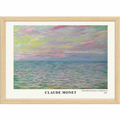 Plakat u okviru 75x55 cm Claude Monet - Wallity