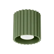Sollux SL.1794 - Spot svetiljka AURA, 1xGU10/10W/230V, precnika 10 cm, zelena
