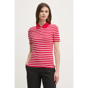 Tommy Hilfiger Polo majica 1985 WW0WW43225 Rdeča Slim Fit