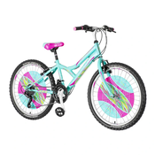 EXPLORER Deciji bicikl MTB SPY241 24/13 Daisy tirkizno-roze-žuti