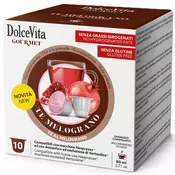 Dolce Vita Italfoods Čaj z okusom granatnega jabolka Dolce Vita za Nespresso 10 kapsul