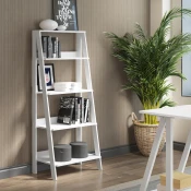 Hanah Home Polica 60?x180x45cm Bela