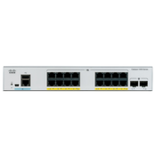 Cisco Catalyst C1000-16P-2G-L mrežni prekidac Upravljano L2 Gigabit Ethernet (10/100/1000) Podrška za napajanje putem Etherneta (PoE) Sivo (C1000-16P-2G-L)