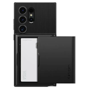 Maska Spigen Slim Armor CS za Samsung Galaxy S24 Ultra - črna