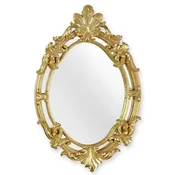 Casa Padrino baroque mirror gold 29 x H. 44.8 cm - Magnificent baroque style resin wall mirror - Baroque furniture - Noble & magnificent