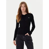 TWINSET Pulover 252TP3241 Črna Slim Fit