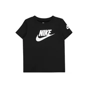 Nike Sportswear Majica FUTURA EVERGREEN črna/bela