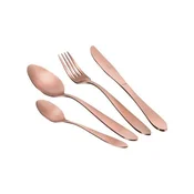 Komplet jedilnega pribora 24 kosov Rosegold Metallic Line