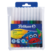 Pelikan Pelikan fiber pero colorella zvezda Triangular, etui 10, (21655263)