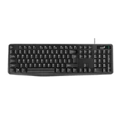 Tastatura Genius KB-117, USB, Full Size, En(US), Crna boja