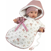 Llorens 63650 NEW BORN - realisticna beba lutka sa zvukovima i tijelom od mekane tkanine - 36