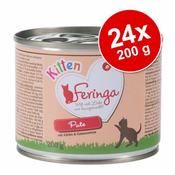Varčno pakiranje: Feringa Kitten 24 x 200 g - Puran