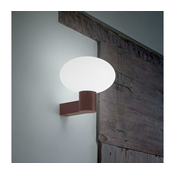 Ideal Lux - Zunanja stenska svetilka CLIO 1xE27/42W/230V IP44 rjava