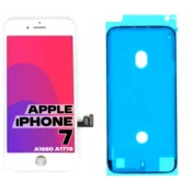 shumee Zaslon za Apple iPhone 7 z originalnim Retina zaslonom, bel
