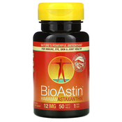 Nutrex Hawaii, BioAstin havajski astaksantin 12 mg, 50 gel kapsula