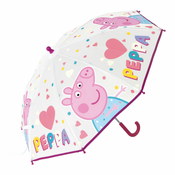 Kišobran Peppa Pig Having fun Roza (O 80 cm)