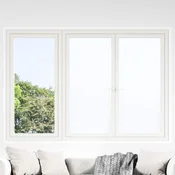 vidaXL Static filmski premaz za okno Zamrznjena bela 60 x 2000 cm PVC
