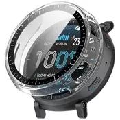 Ovitek z zaščito zaslona Techsuit Defense360 Pro za Amazfit Active Max - prozoren