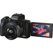 Canon EOS M50 II fotoaparat + 15-45 IS