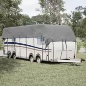 Krovni pokrivač karavana sivi 900x300 cm netkana tkanina - 900 x 300 cm 1