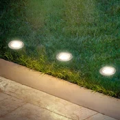 Briloner Vgradni LED-spot 3915032 IP67 12 V, 3x dodatni, 4,5 cm, iz nerjavečega jekla - Sodobni - nerjaveče jeklo