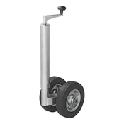 Northix Dvojno jockey kolo 48 mm s pnevmatikami iz polne gume 200 x 50 mm