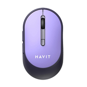 Univerzalni bežicni miš Havit MS78GT (ljubicasti)