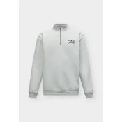GAP Majica HERITAGE svetlo siva