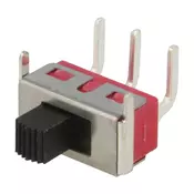 Prekidac klizni 20V, 0.4VA print ugaoni horizontalni