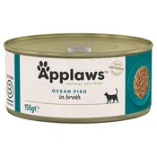 Applaws Konzerva pre macky s morskými rybami vo vývare 156 g